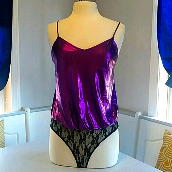 Free people foil babe new bodysuit purple - Picture 4 of 10